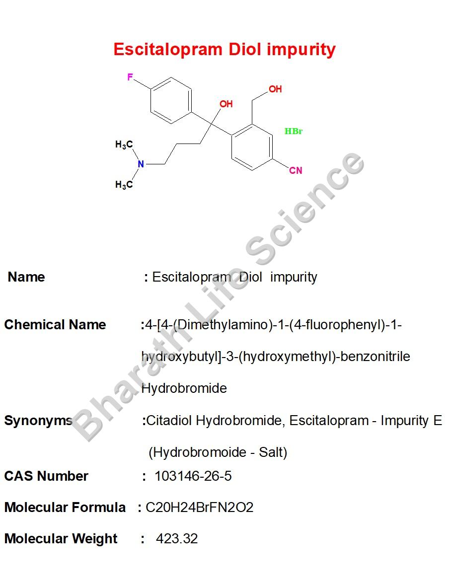 Escitalopram  Diol  impurity